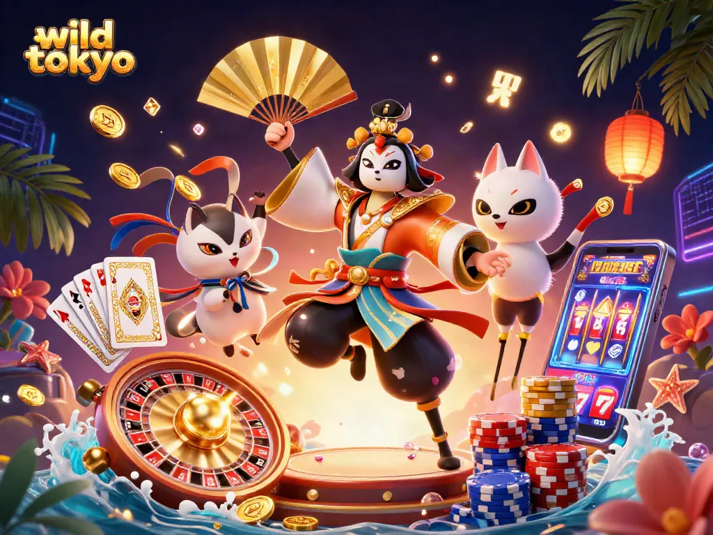 Play with the exciting wild tokyo casino experience featuring kabuki warrior and thrilling games.