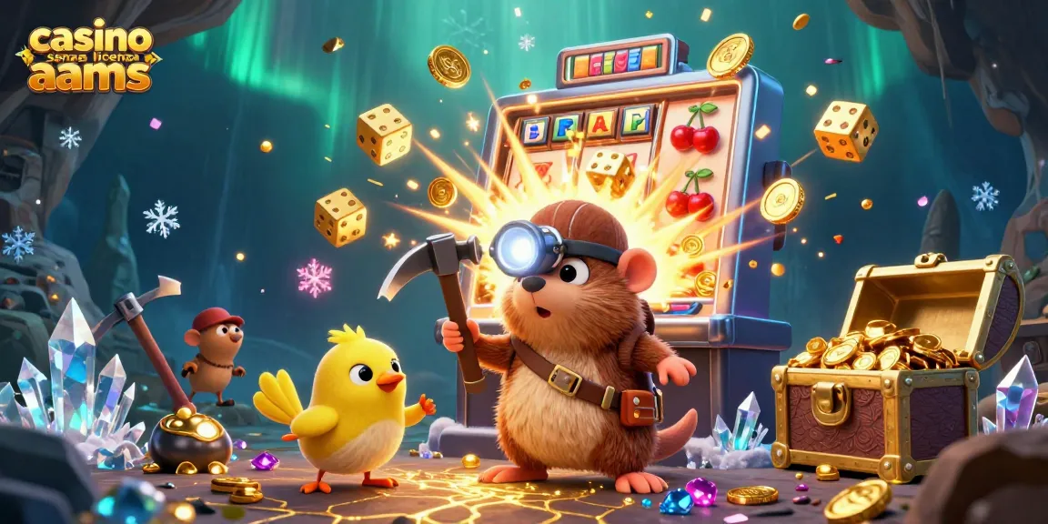 Experience the excitement of casino senza licenza aams with a treasure hunter mole and gem-filled cave.