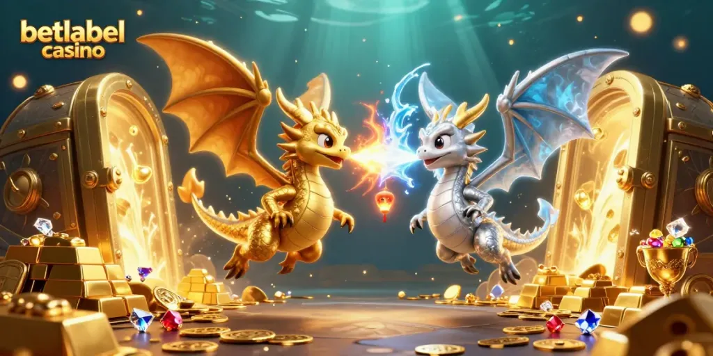 Engage with winning strategies at betlabel casino amidst captivating treasures and dragons.