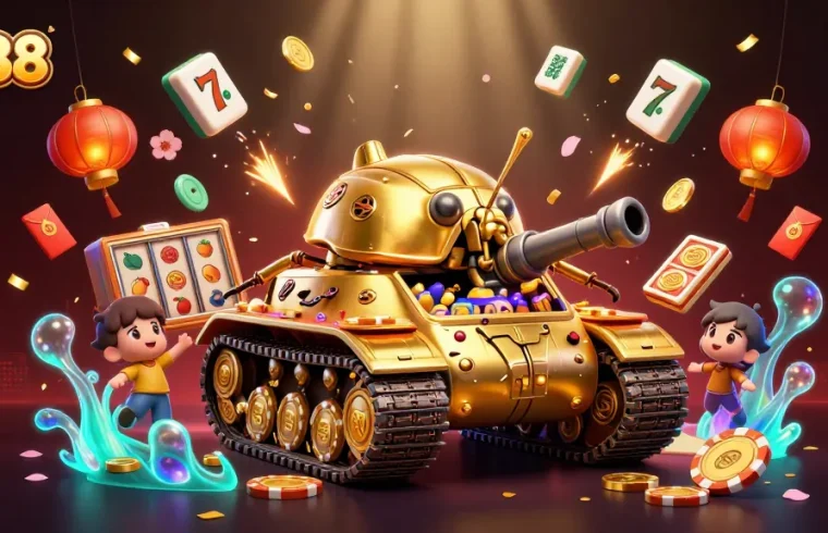 Spin the reels at sc88's immersive golden beetle tank casino, rich in vibrant gaming elements.